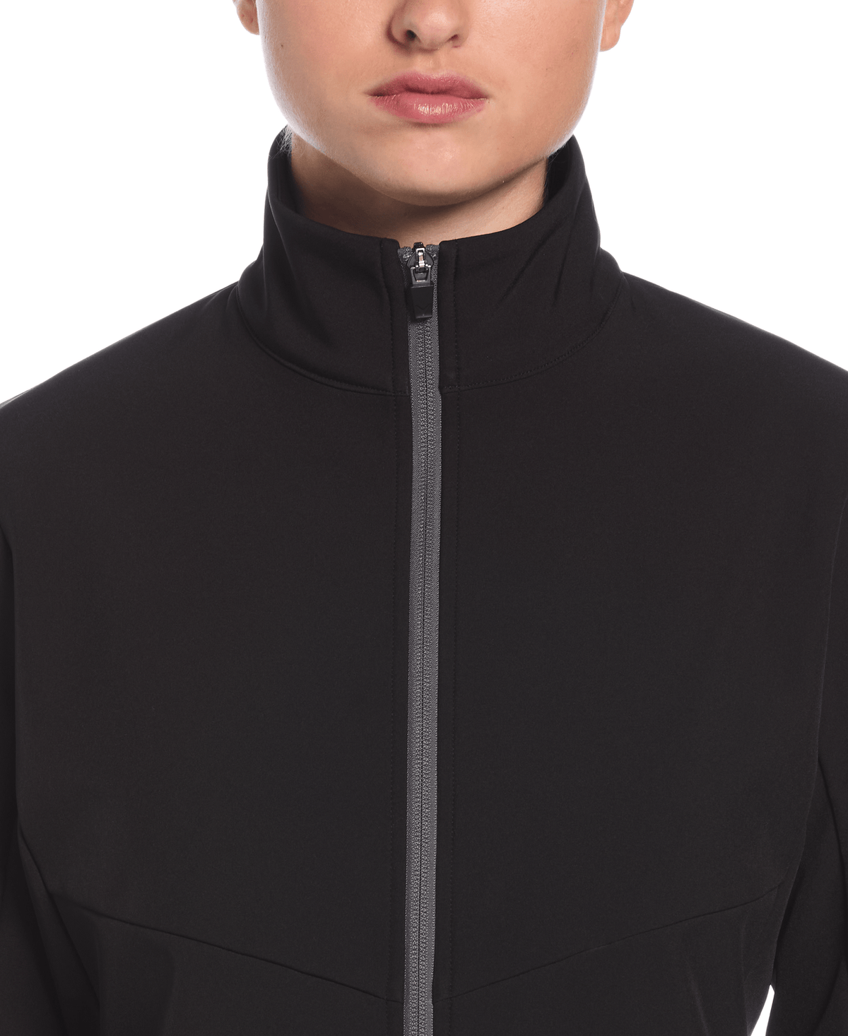 Callaway Golf Cgw799 Long Sleeve Shell Full Zip Jacket - Black