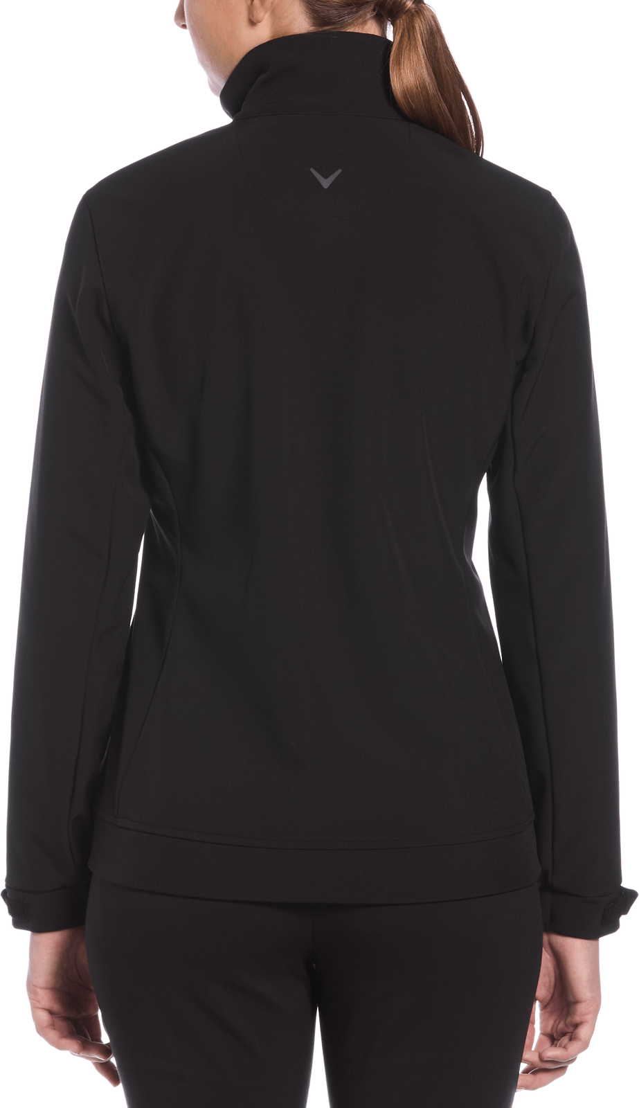 Callaway Golf Cgw799 Long Sleeve Shell Full Zip Jacket - Black