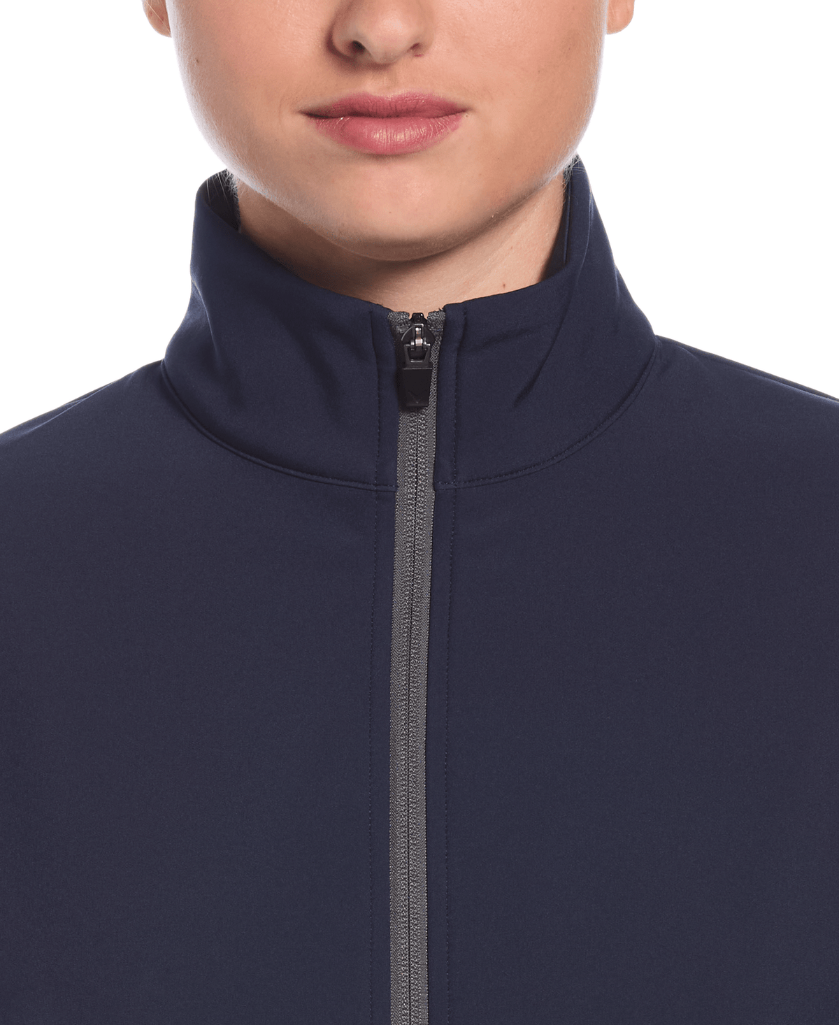 Callaway Golf Cgw799 Long Sleeve Shell Full Zip Jacket - Peacoat