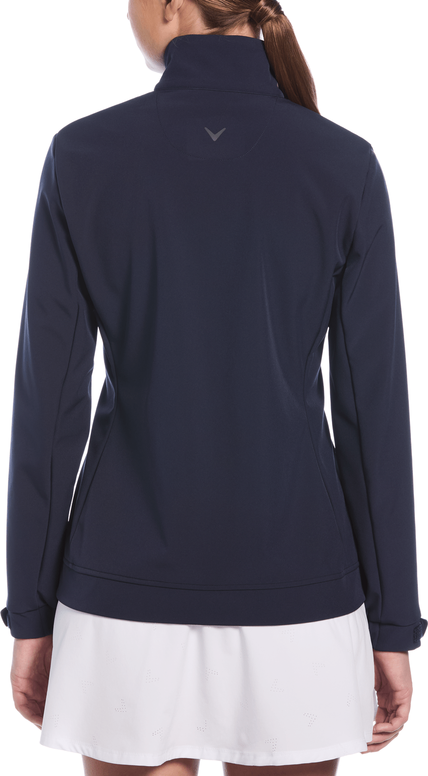 Callaway Golf Cgw799 Long Sleeve Shell Full Zip Jacket - Peacoat