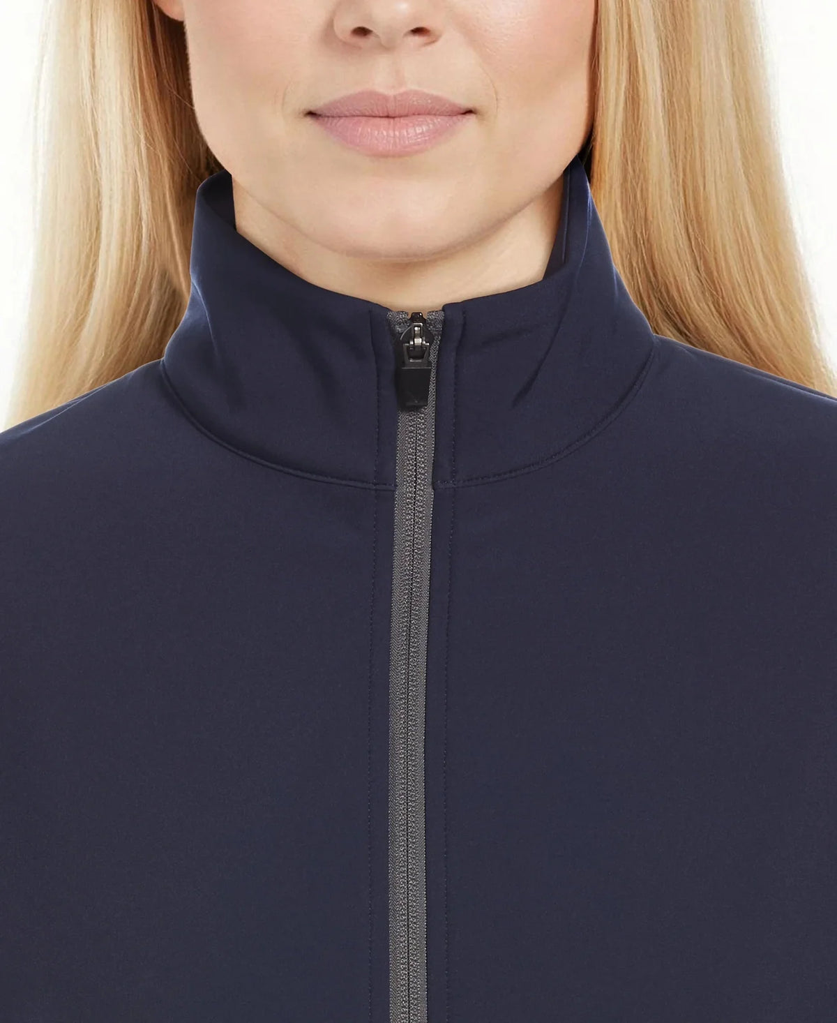Callaway Golf Cgw799 Long Sleeve Shell Full Zip Jacket - Peacoat