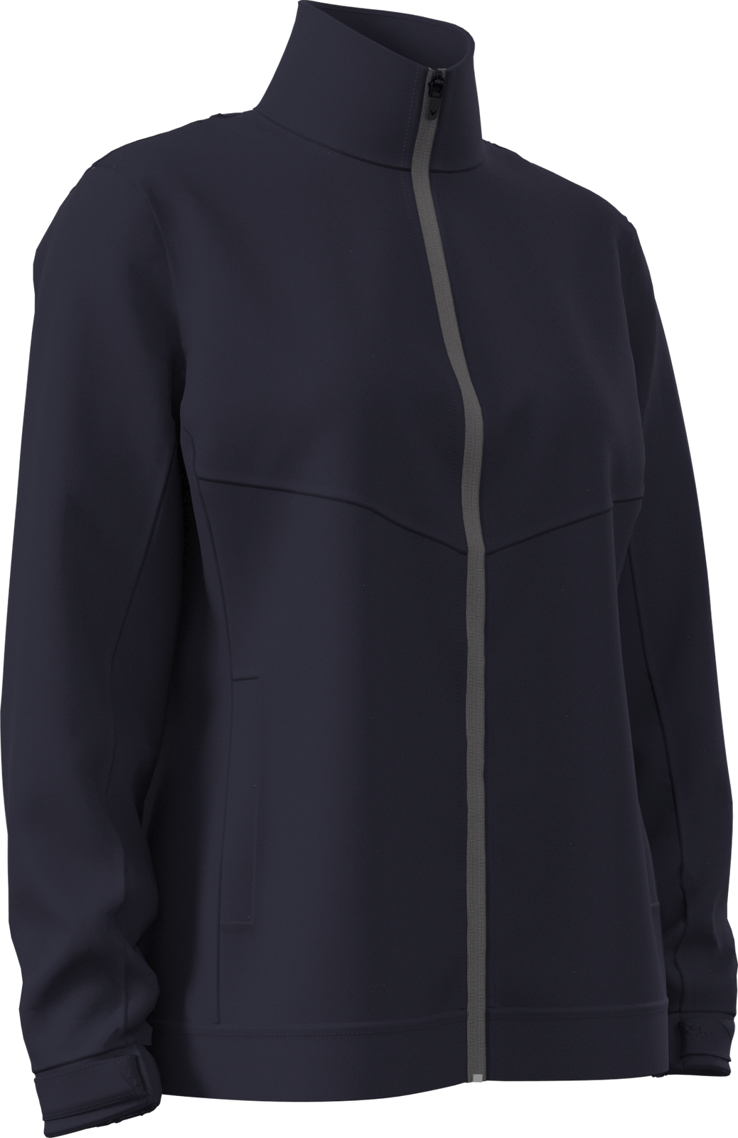 Callaway Golf Cgw799 Long Sleeve Shell Full Zip Jacket - Peacoat