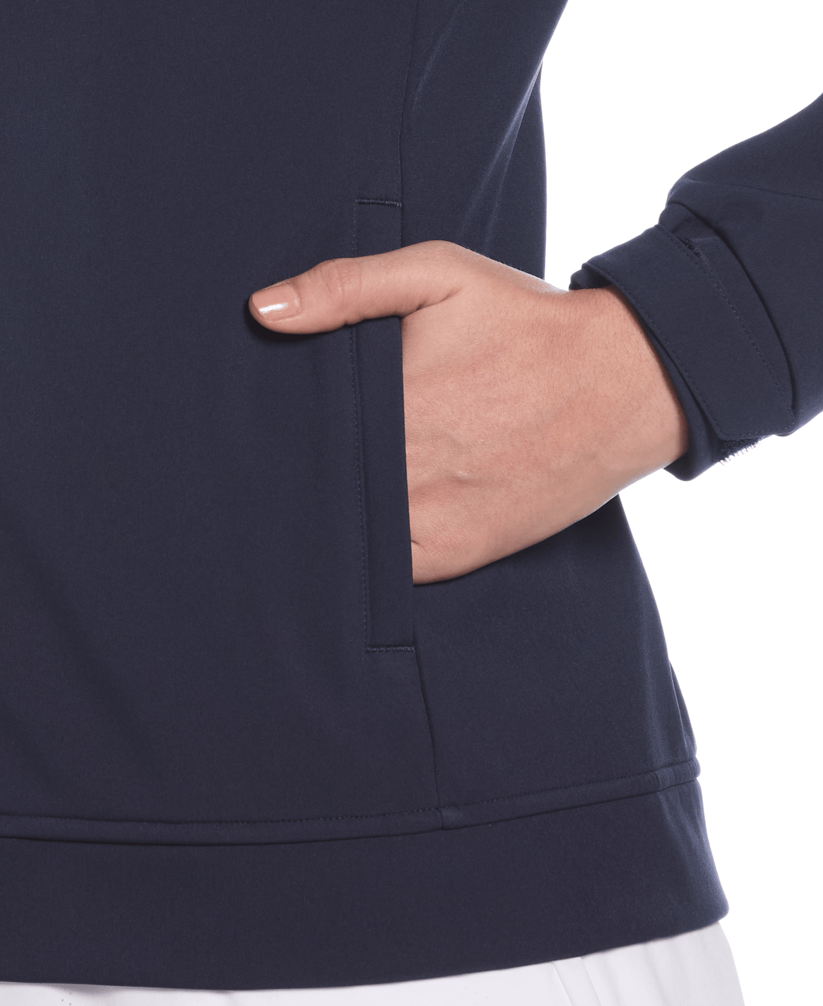 Callaway Golf Cgw799 Long Sleeve Shell Full Zip Jacket - Peacoat