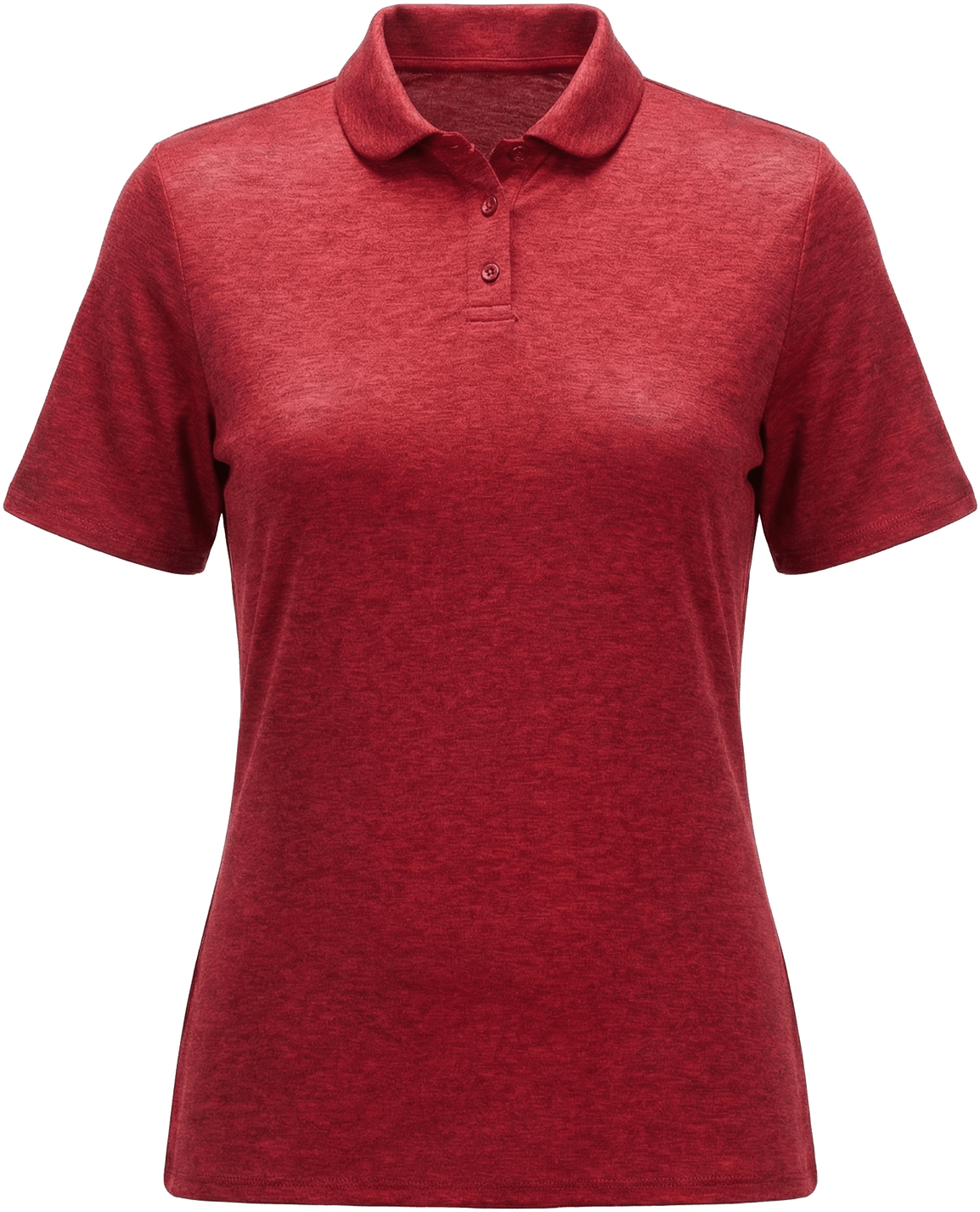 Callaway Golf Cgw808 Heather Knit Short Sleeve Polo - Med Red Htr