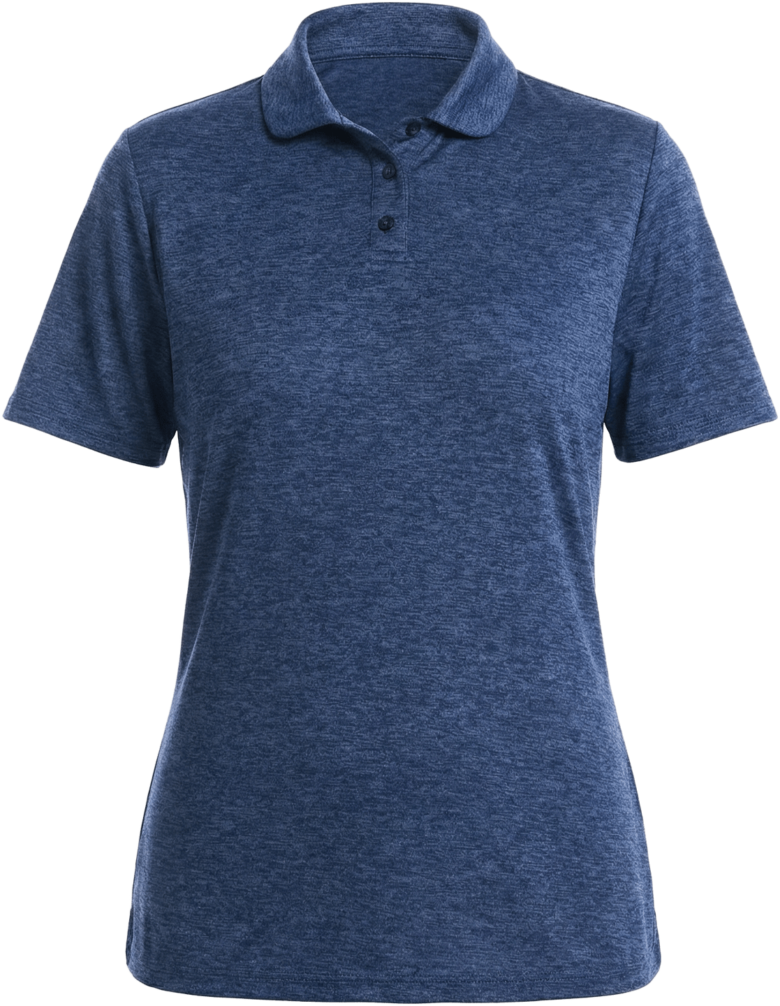 Callaway Golf Cgw808 Heather Knit Short Sleeve Polo - Peacoat