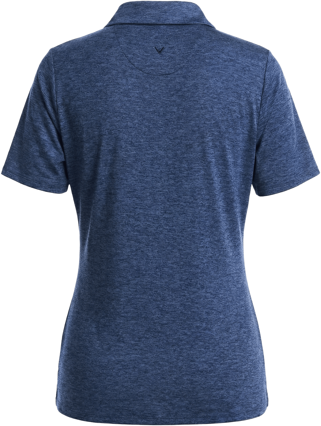 Callaway Golf Cgw808 Heather Knit Short Sleeve Polo - Peacoat