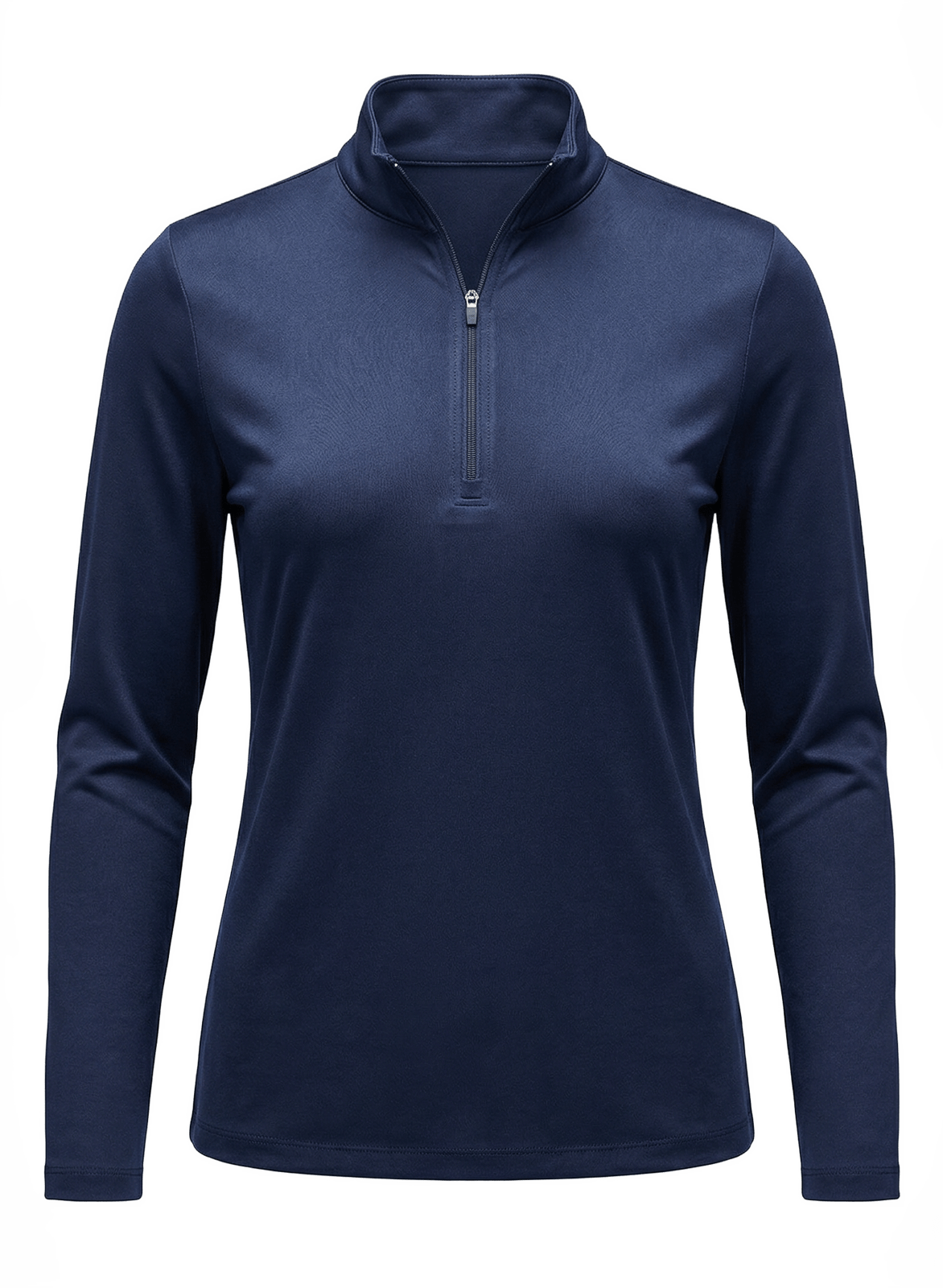 Callaway Golf Cgw812 Quarter Zip Baby French Terry Long Sleeve Jacket - Peacoat