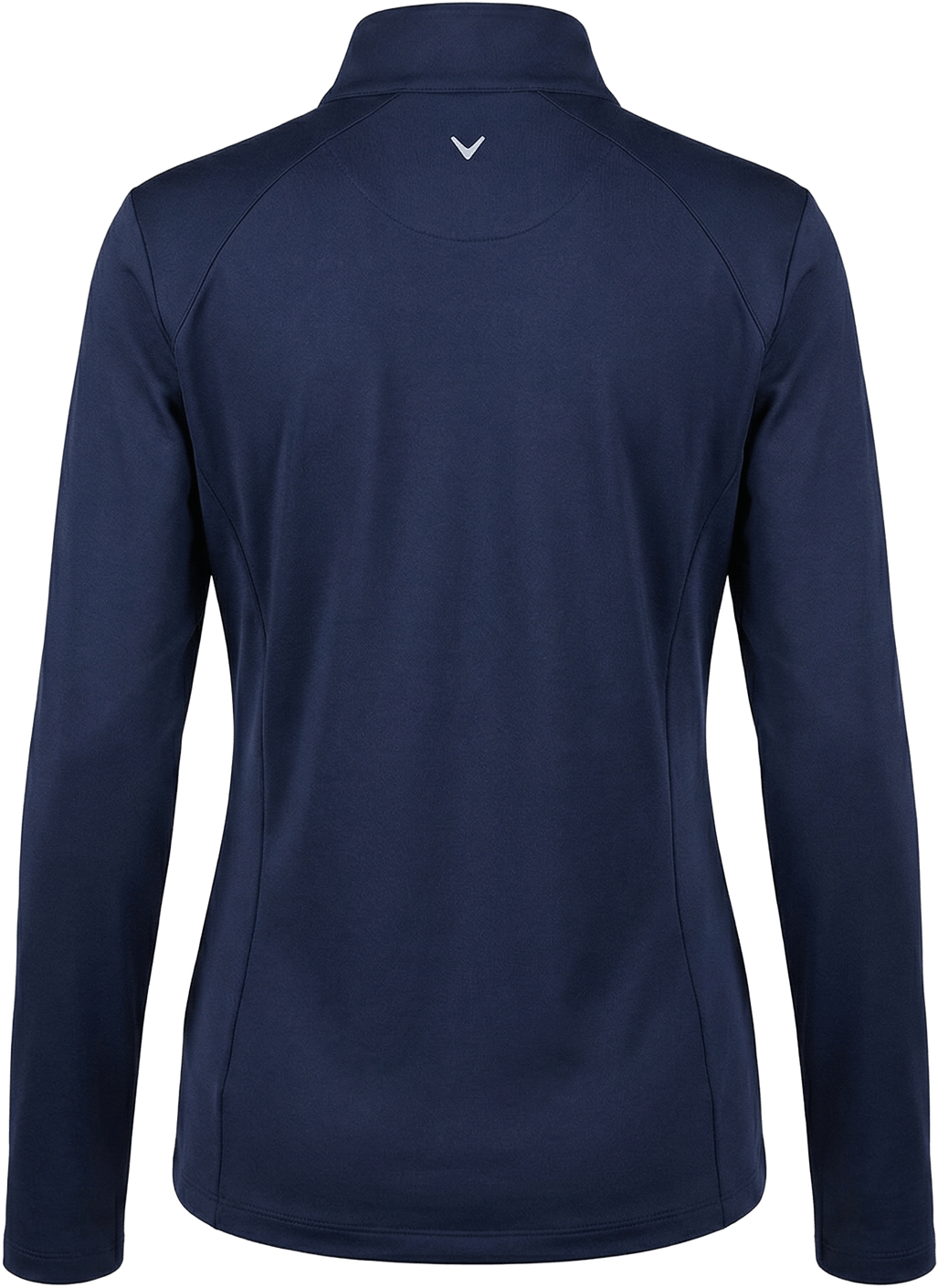 Callaway Golf Cgw812 Quarter Zip Baby French Terry Long Sleeve Jacket - Peacoat