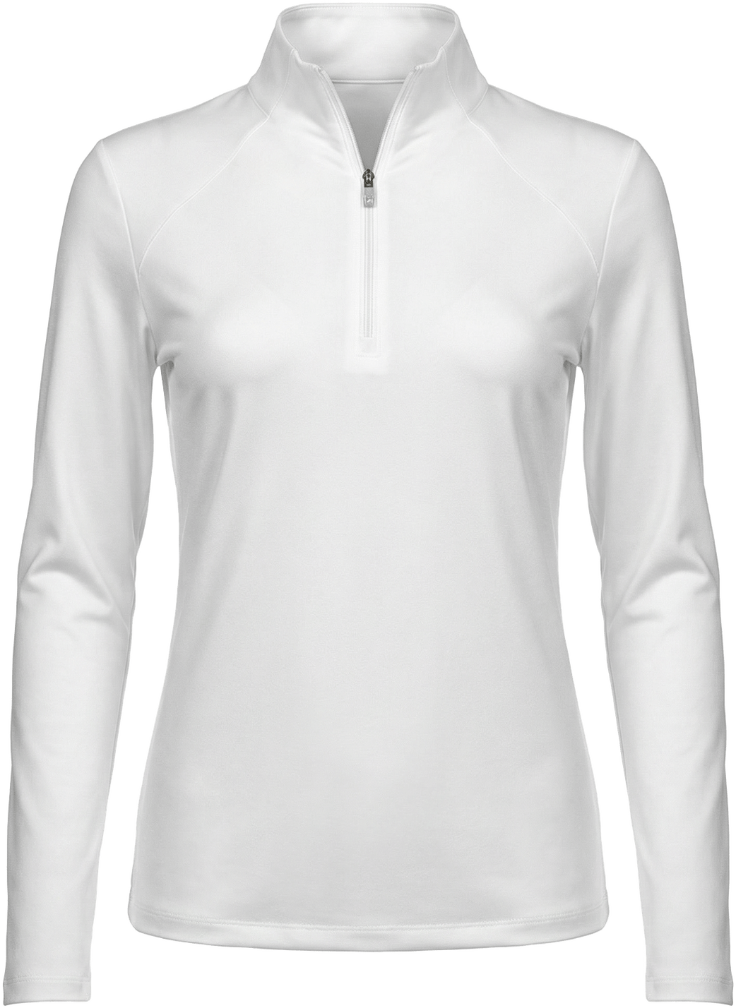 Callaway Golf Cgw812 Quarter Zip Baby French Terry Long Sleeve Jacket - White