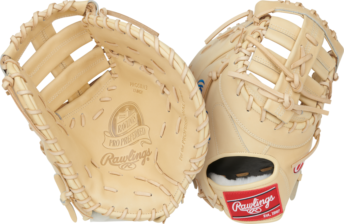 Camel Rawlings Pro Preferred 13 in Baseball  Glove, First Base  grouped
