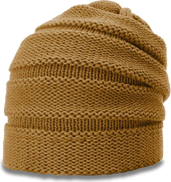 Camel Scrunch Beanie