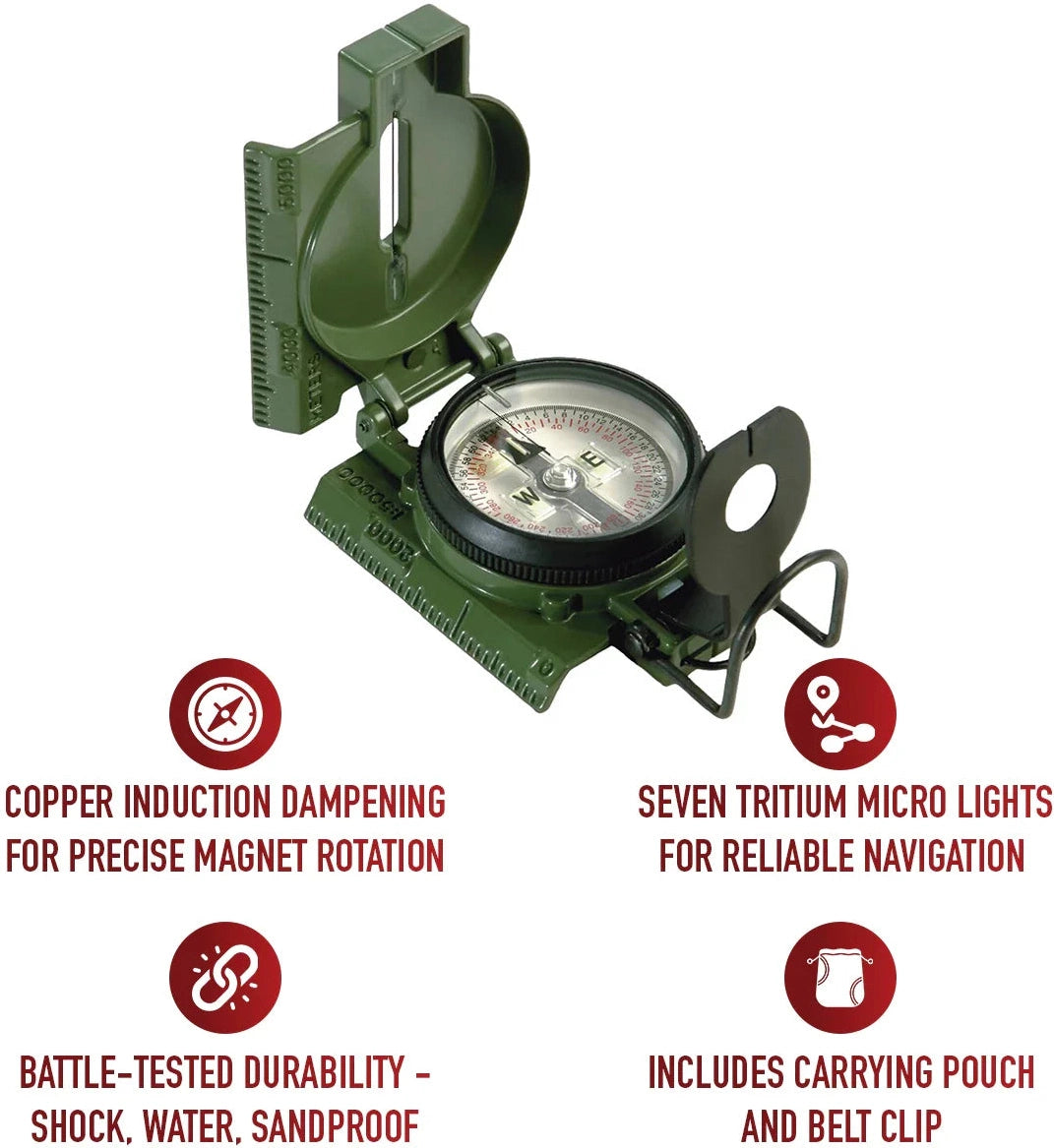 Cammenga G.i. Military Tritium Lensatic Compass
