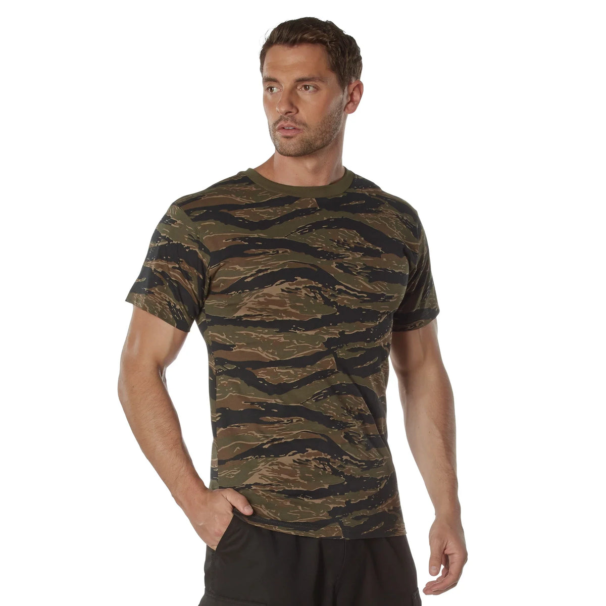 Camo 100% Cotton T-shirt