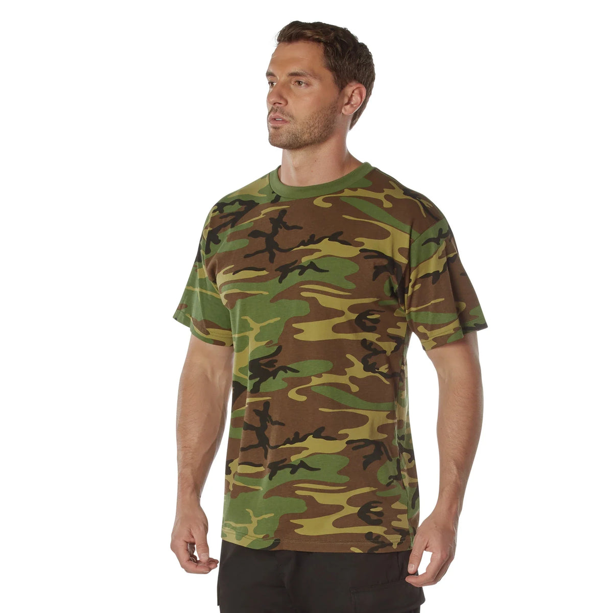 Camo 100% Cotton T-shirt