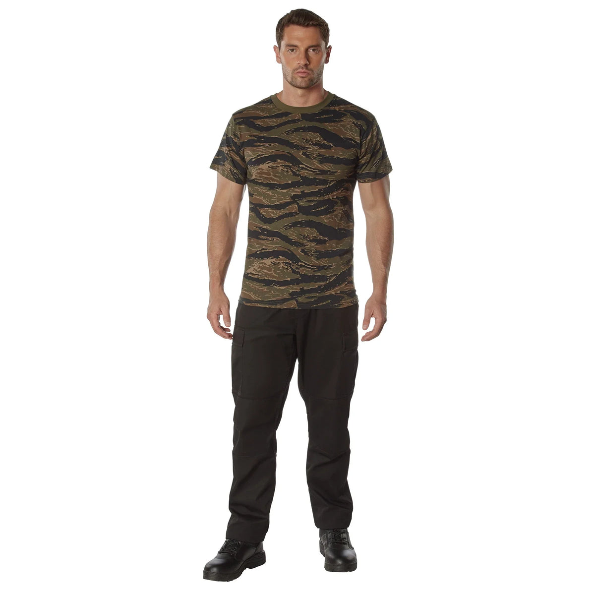 Camo 100% Cotton T-shirt