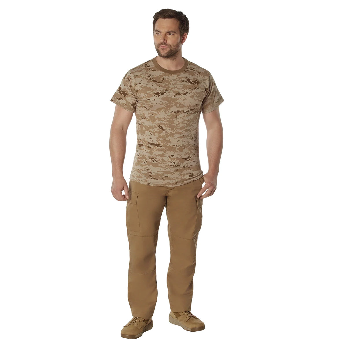 Camo 100% Cotton T-shirt