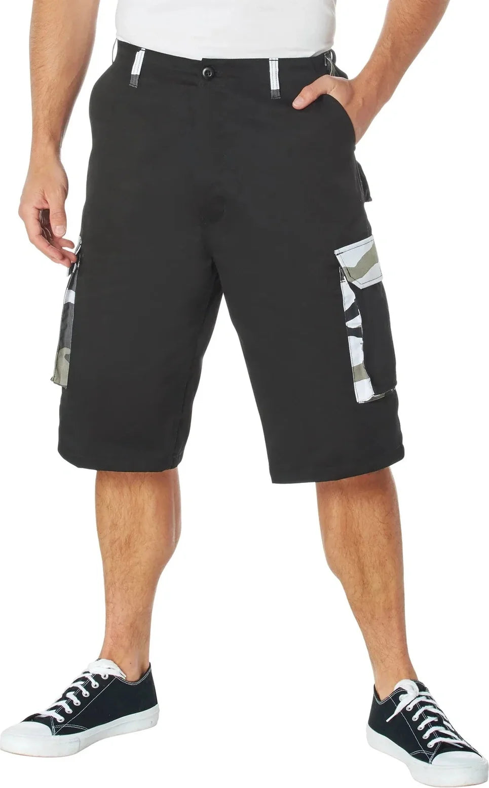 Camo Accent Shorts