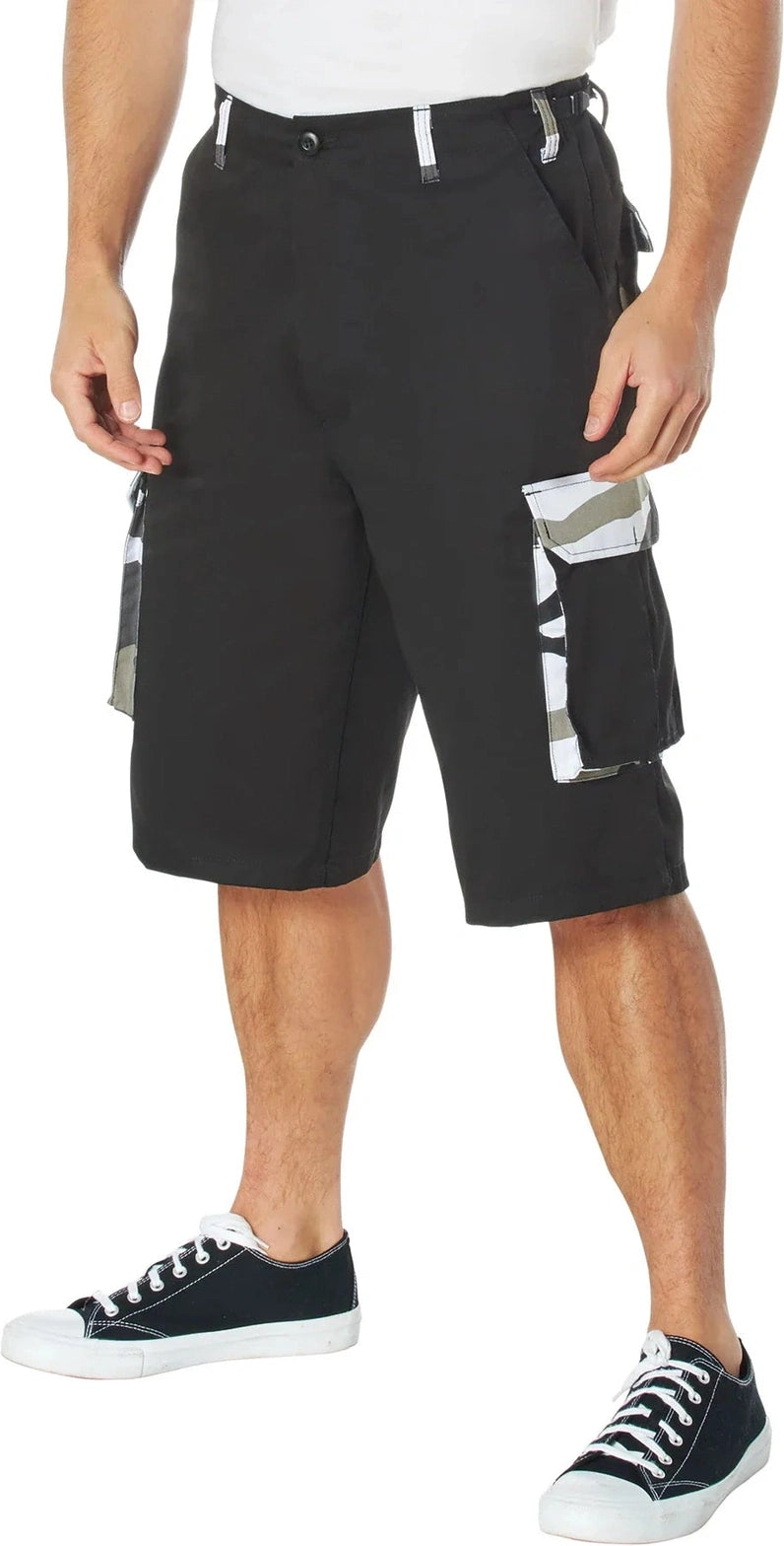 Camo Accent Shorts - s