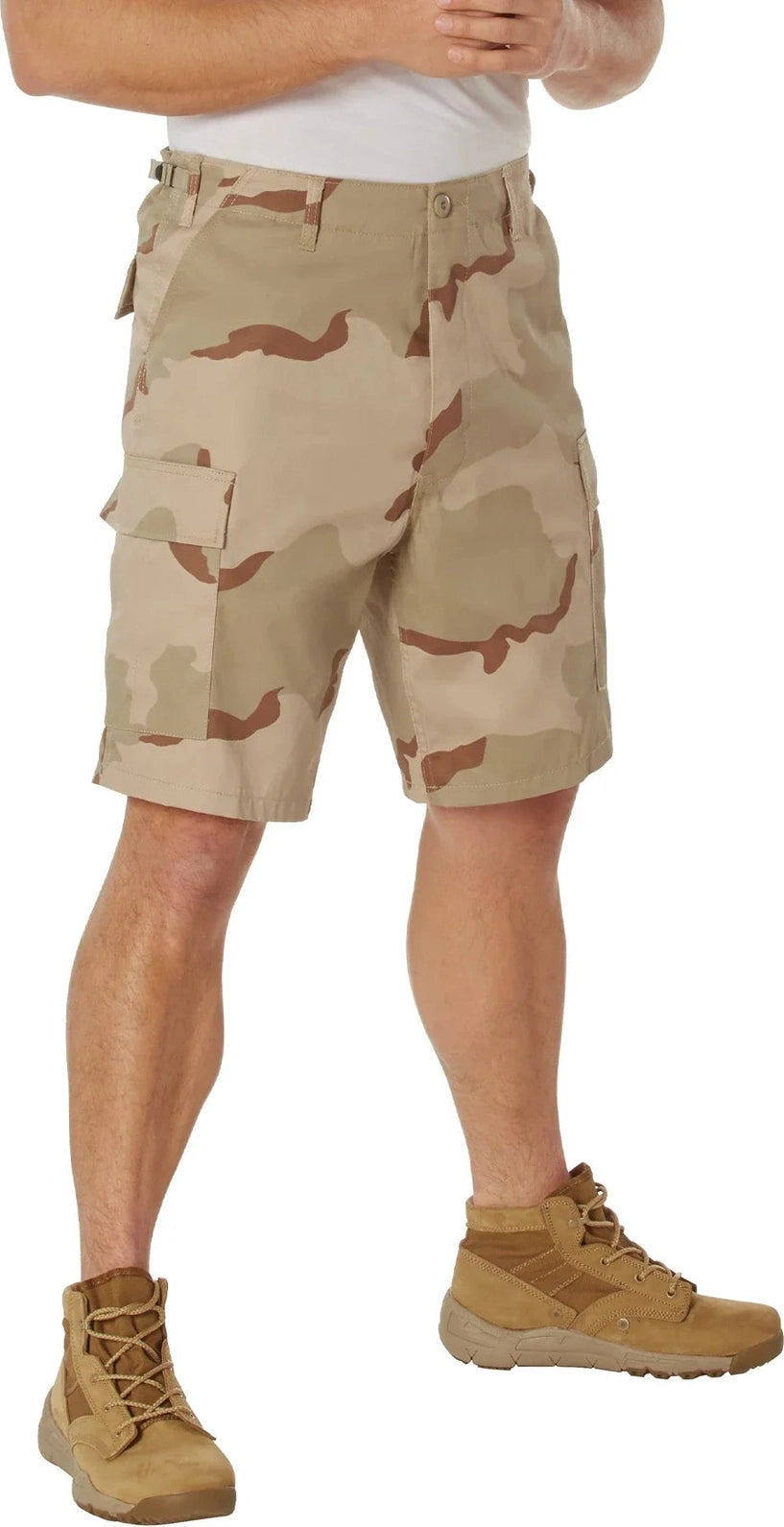 Camo Bdu Shorts - Tri-color Desert / m