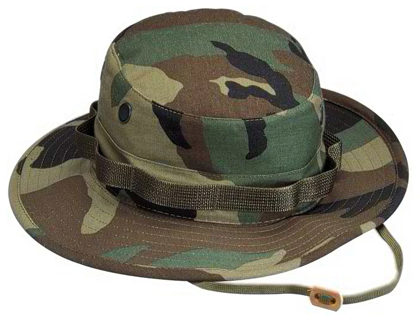 Camo Boonie Hat - Woodland / Default