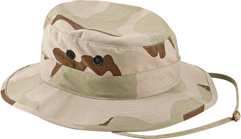 Camo Boonie Hat - Tri-color Desert / Default