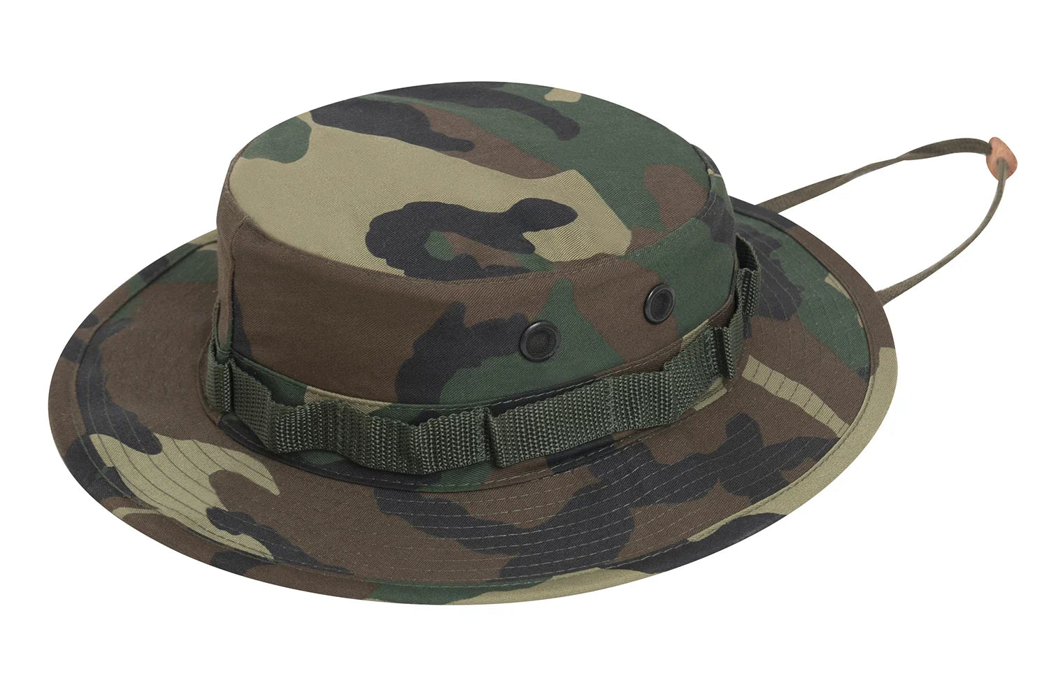 Camo Boonie Hat - Woodland / Default