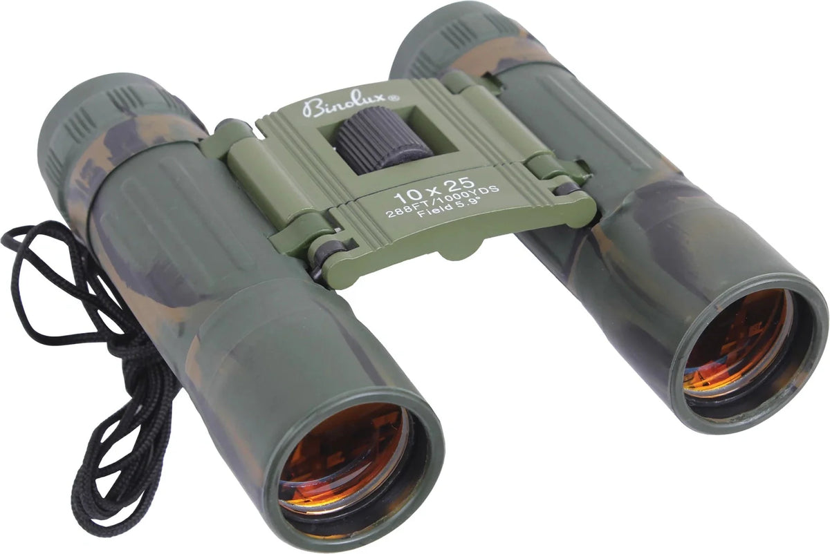 Camo Compact 10 x 25mm Binoculars