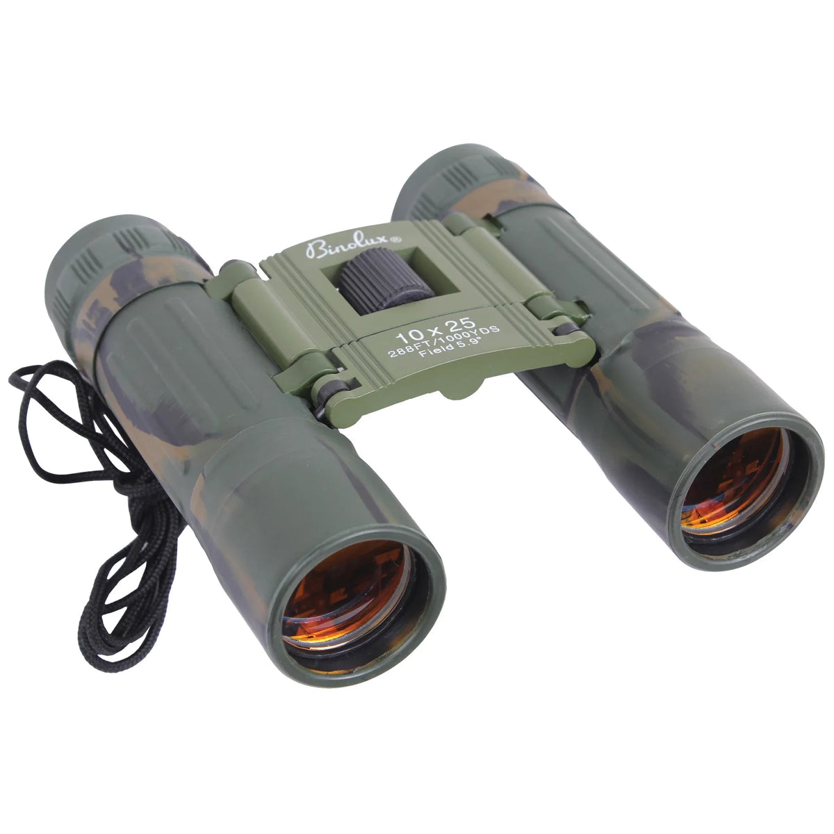Camo Compact 10 x 25mm Binoculars