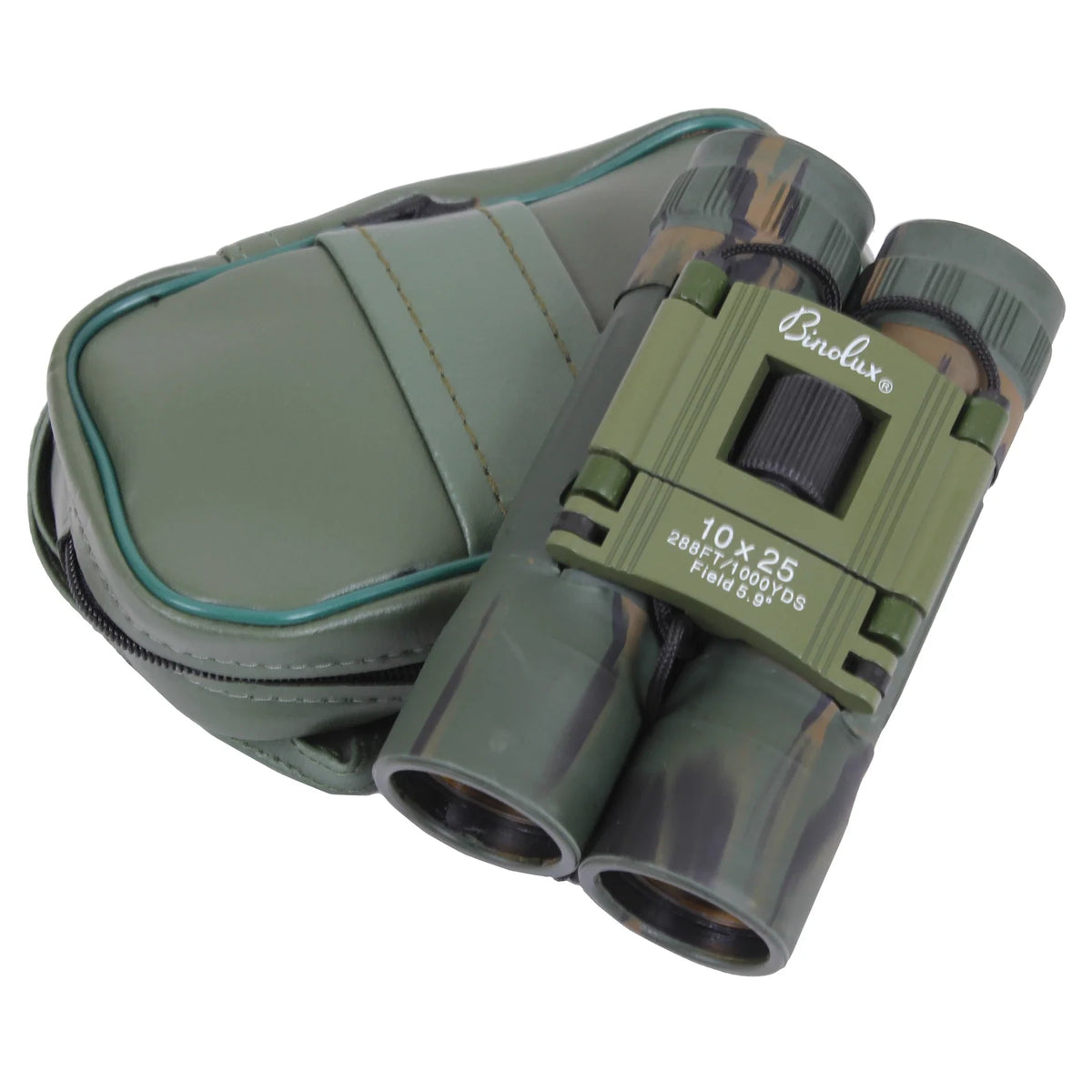 Camo Compact 10 x 25mm Binoculars