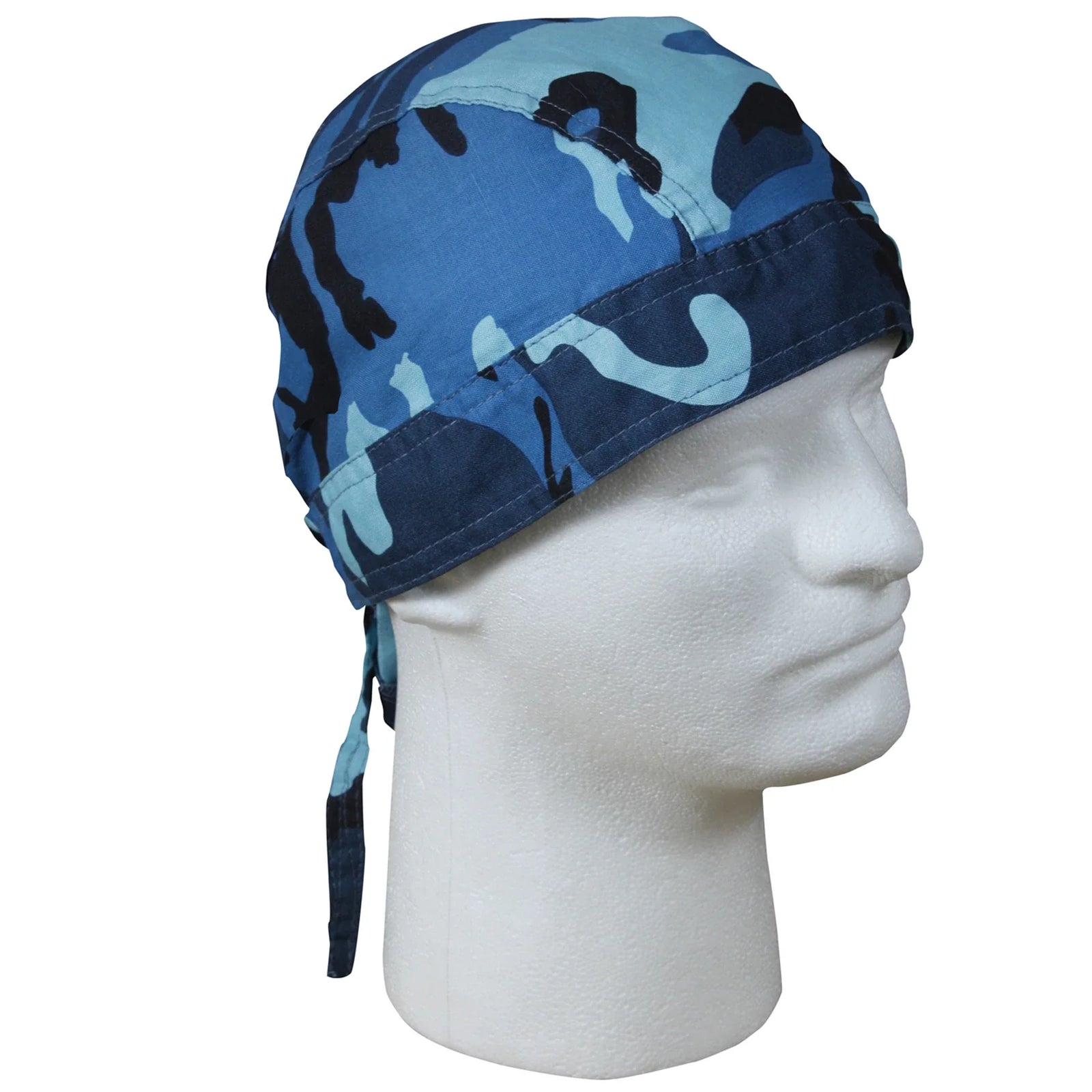 Camo Headwrap - Sky Blue