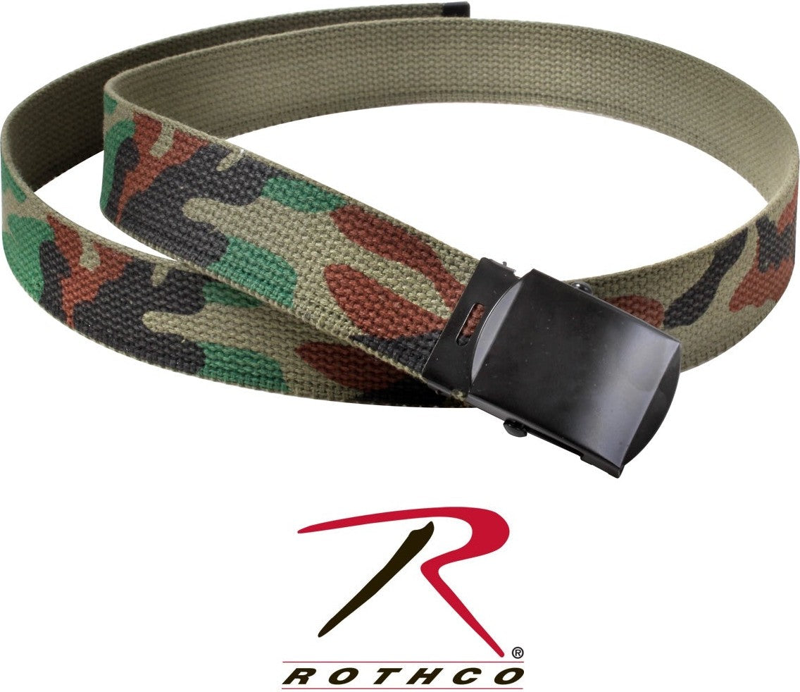Camo Reversible Web Belt