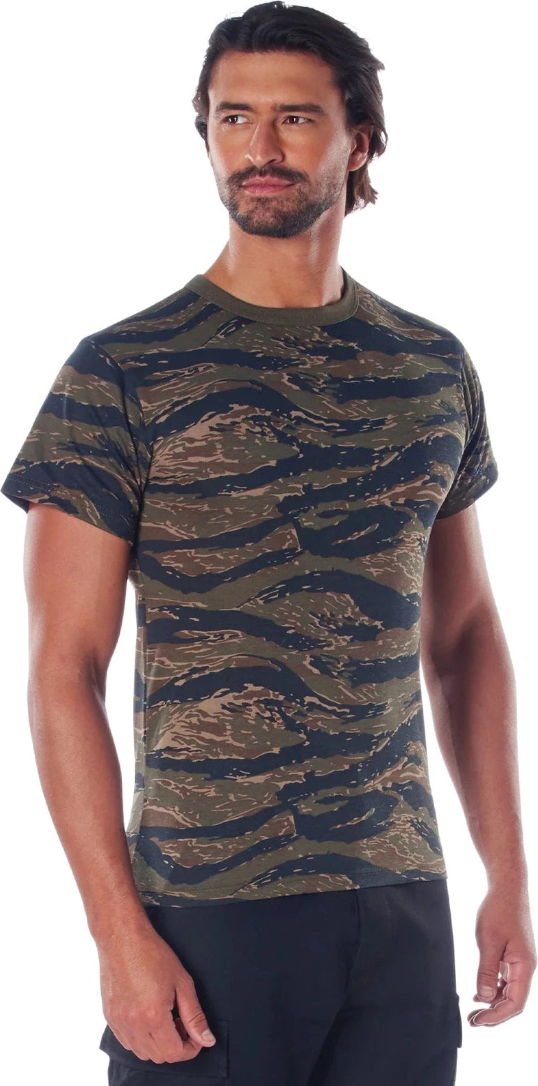 Camo T-shirt - Tiger Stripe / 3xl
