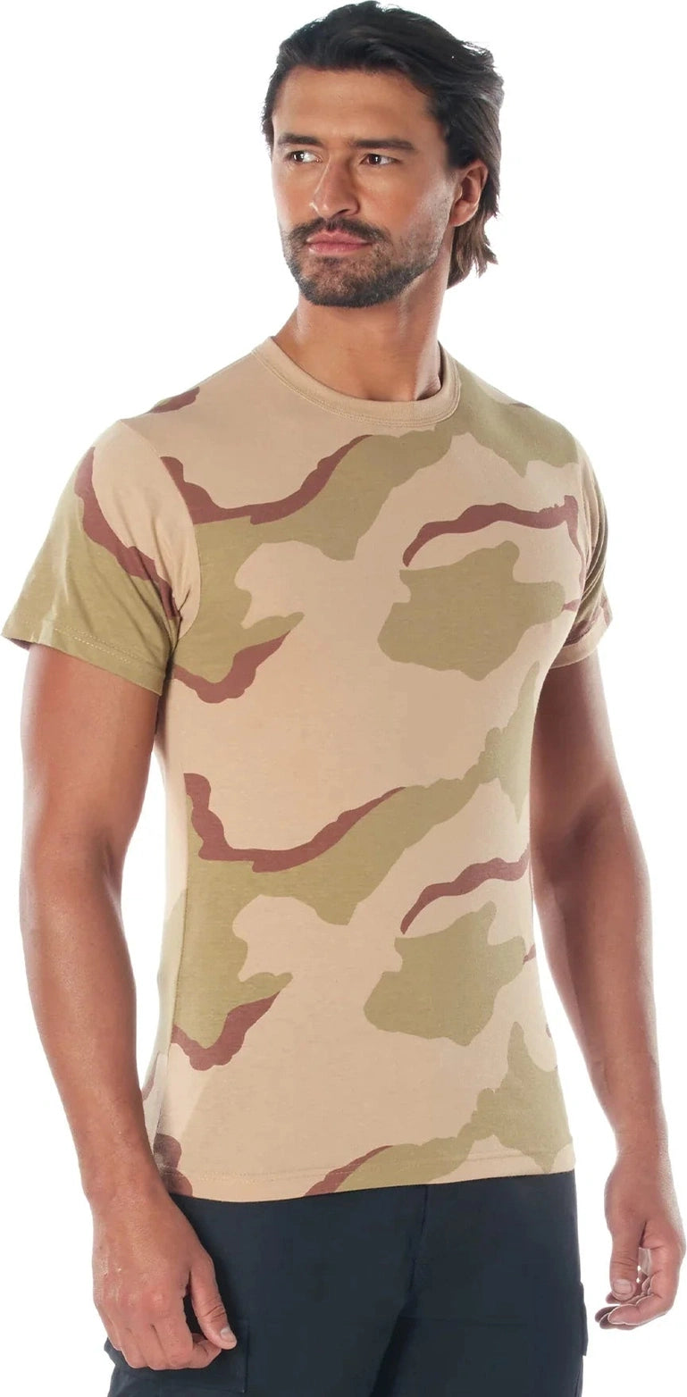 Camo T-shirt - Tri-color Desert / s