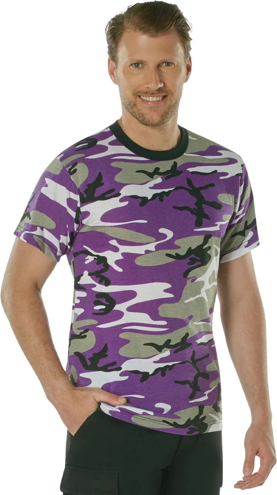 Camo T-shirt - Ultra Violet / s