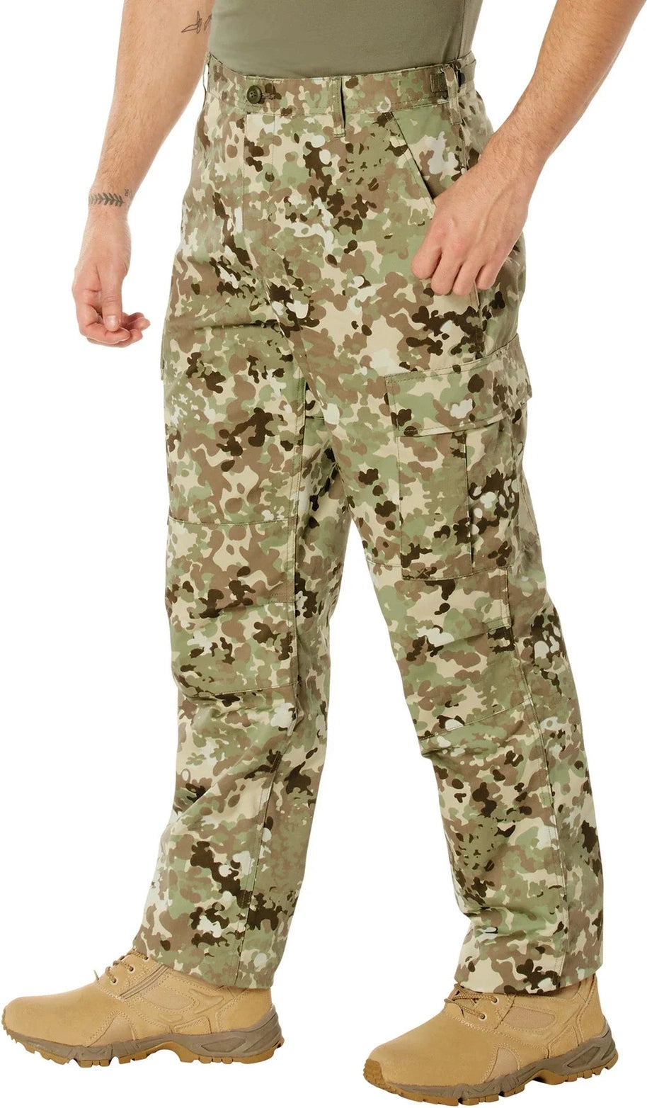 Camo Tactical Bdu Pants