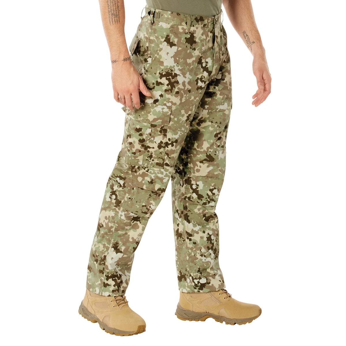Camo Tactical Bdu Pants