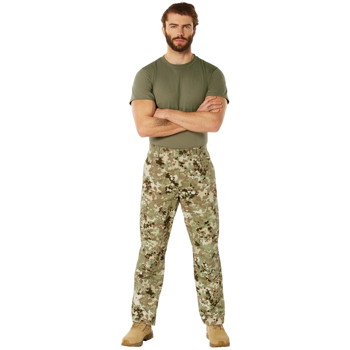 Camo Tactical Bdu Pants