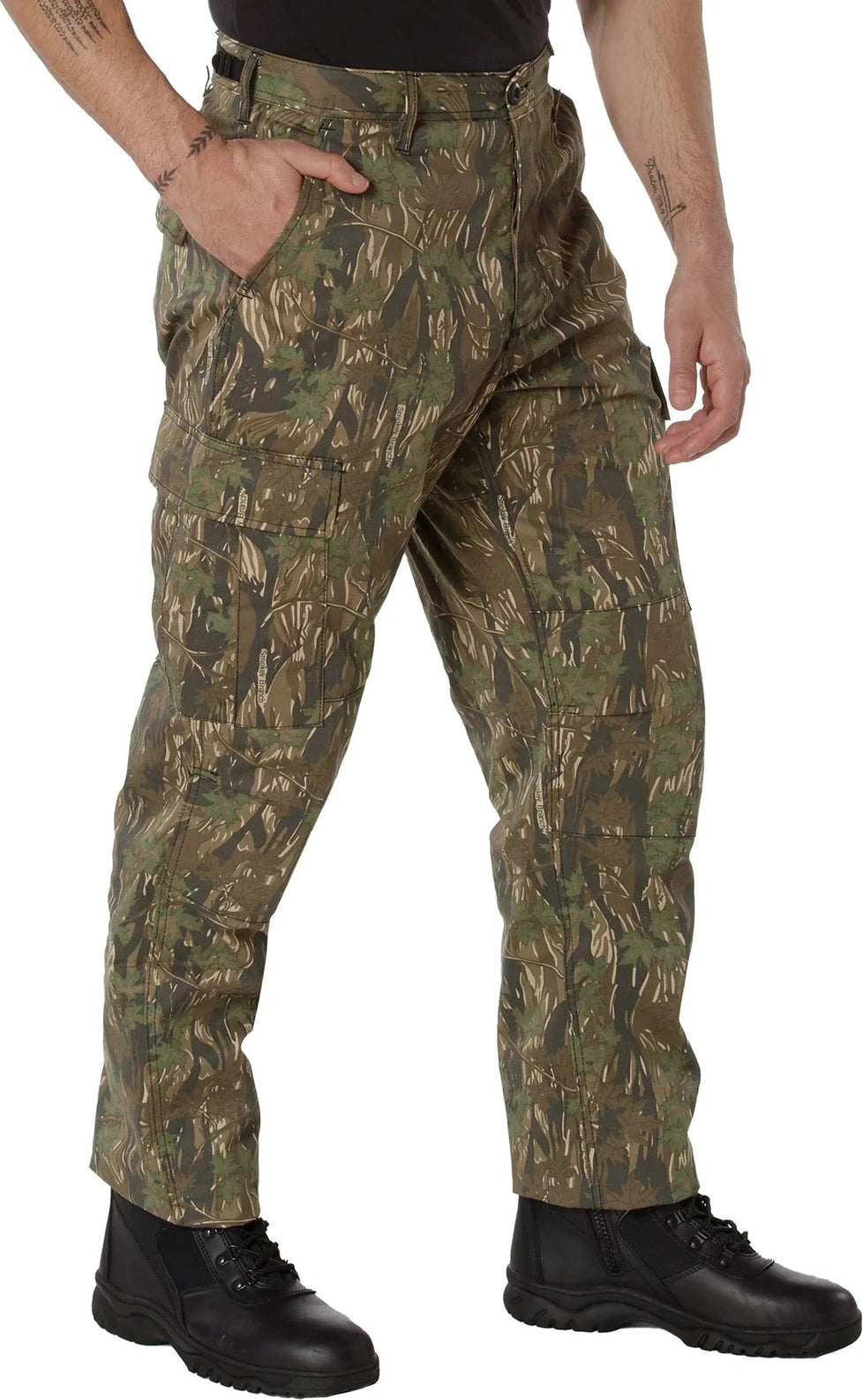 Camo Tactical Bdu Pants - Smokey Branch / m