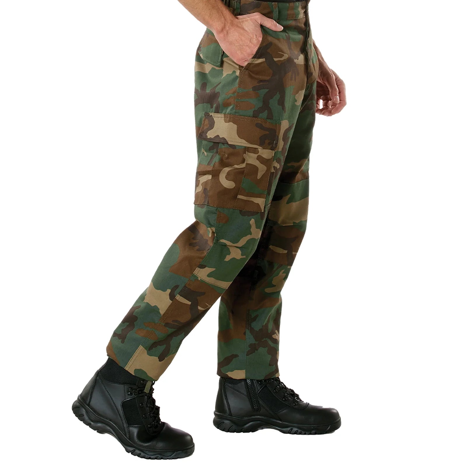 Camo Tactical Bdu Pants - Woodland / 5xl