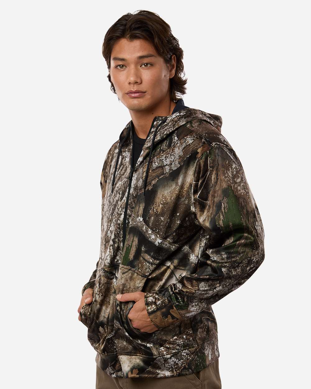 Camo Unisex Realtree® Performance Full-Zip Hooded Sweatshirt - RT5201