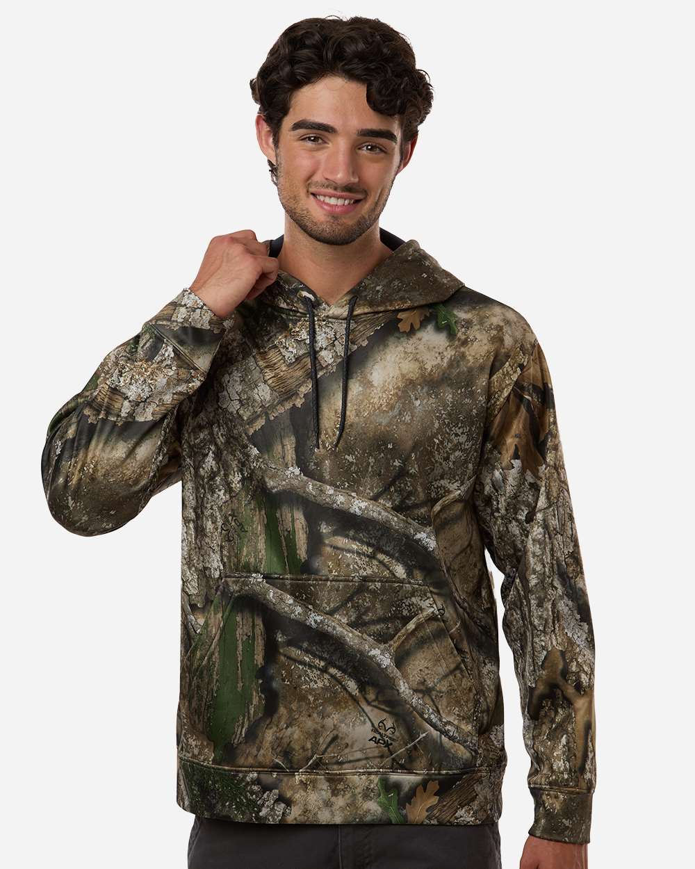 Camo Unisex Realtree® Performance Hooded Sweatshirt - RT5302 plain