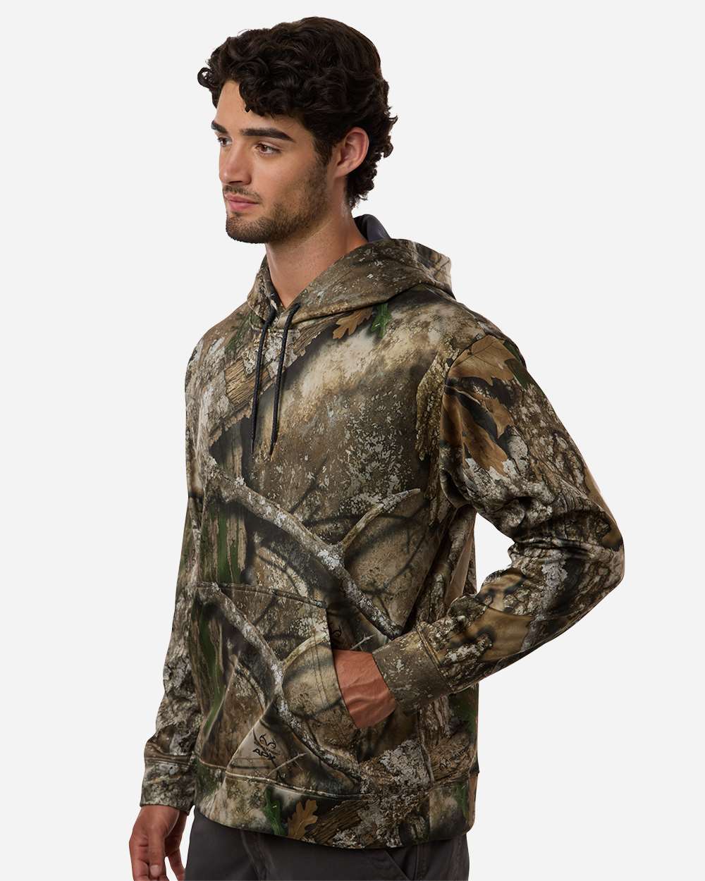 Camo Unisex Realtree® Performance Hooded Sweatshirt - RT5302 plain