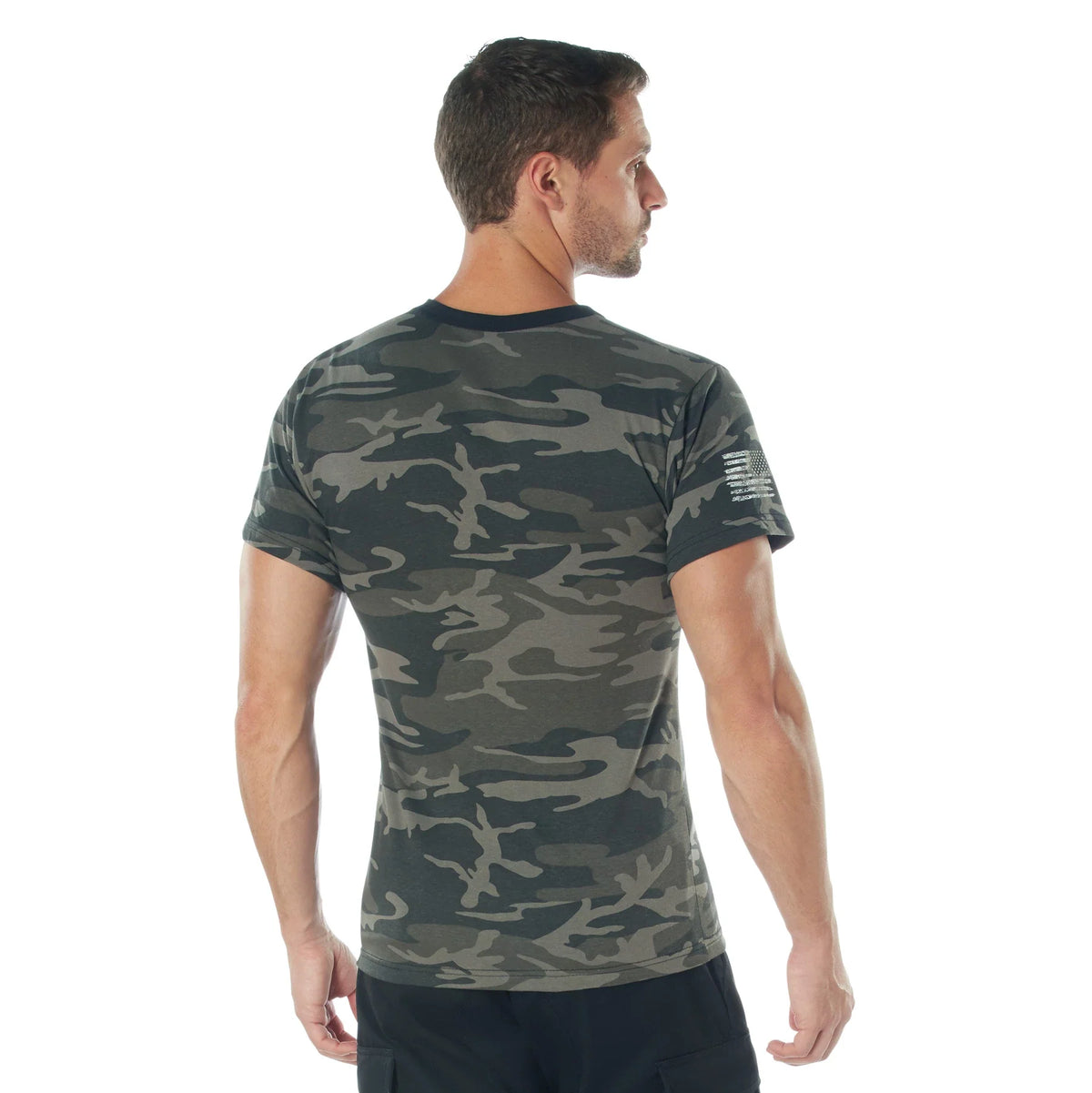 Camo us Flag T-shirt