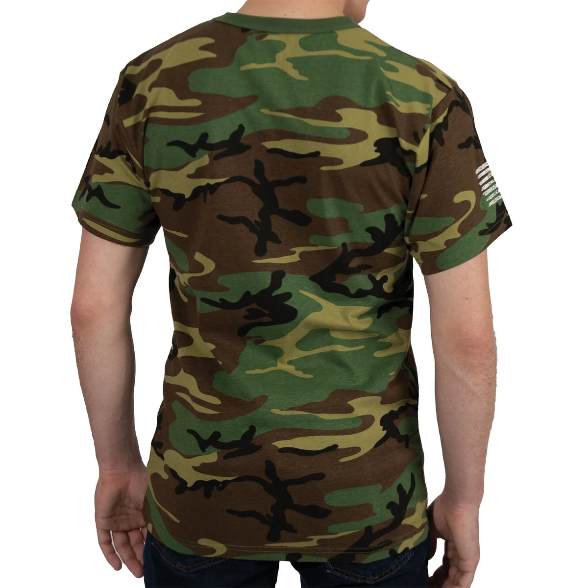 Camo us Flag T-shirt
