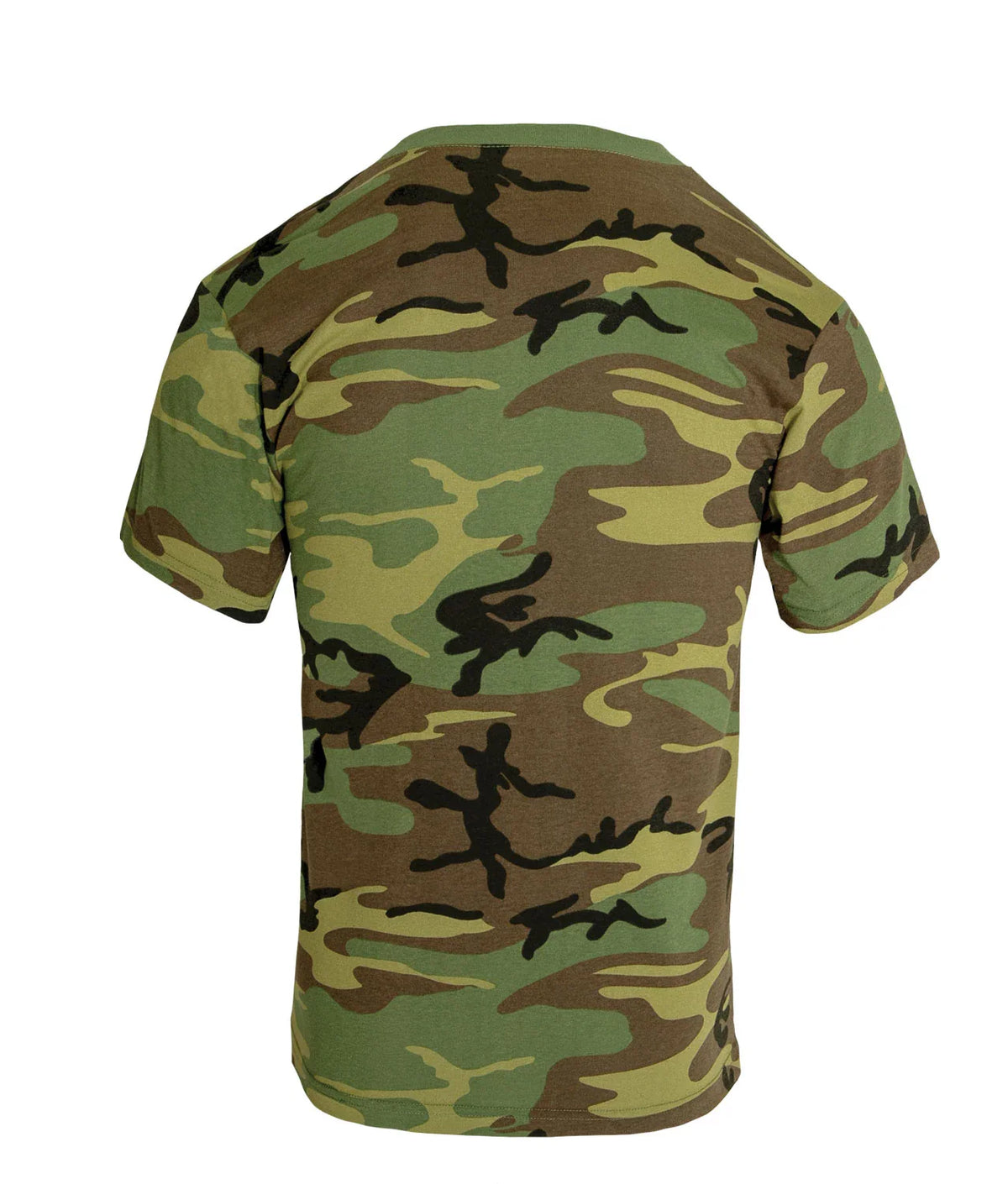 Camo V-neck T-shirt - s