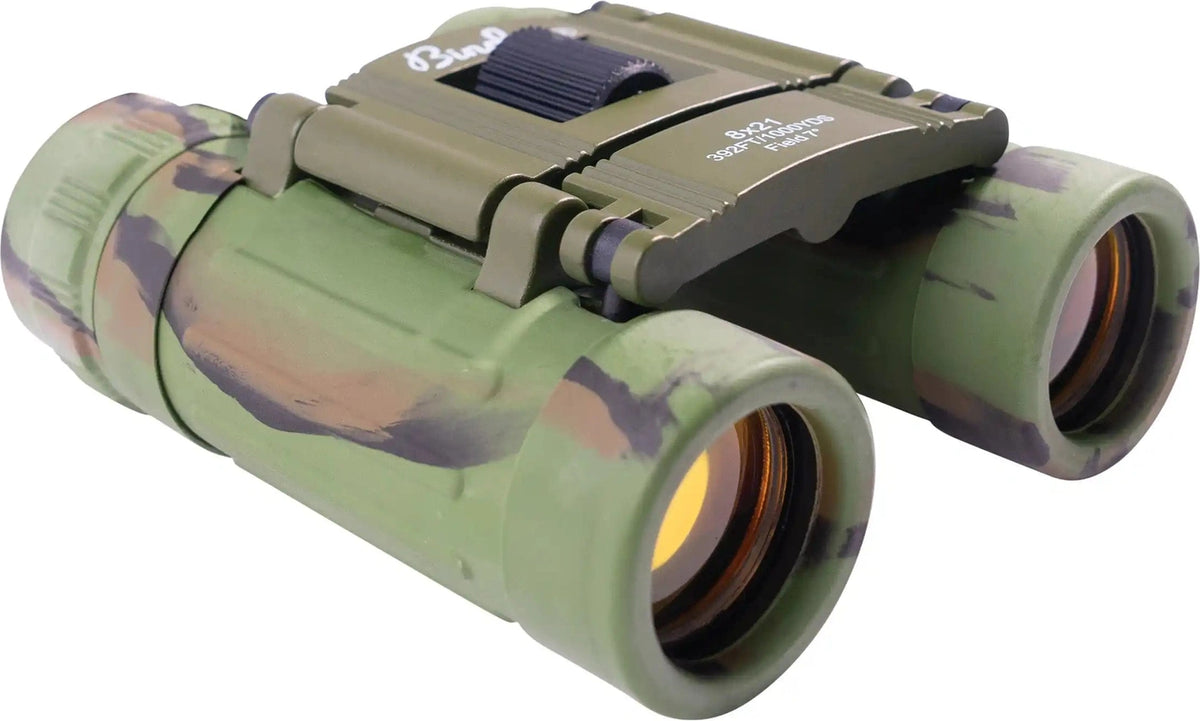 Camouflage Compact 8 x 21 Binoculars