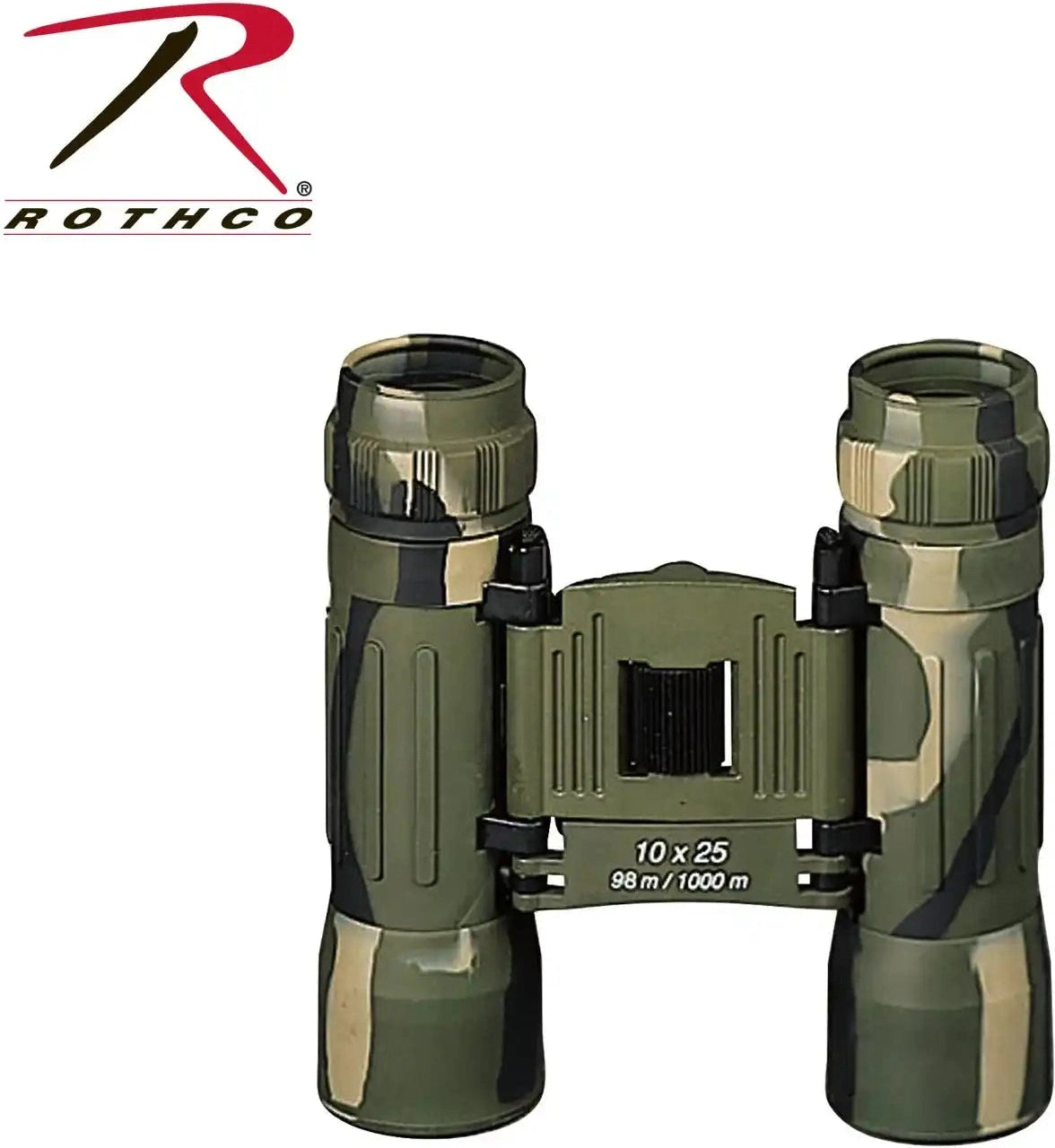 Camouflage Compact 8 x 21 Binoculars