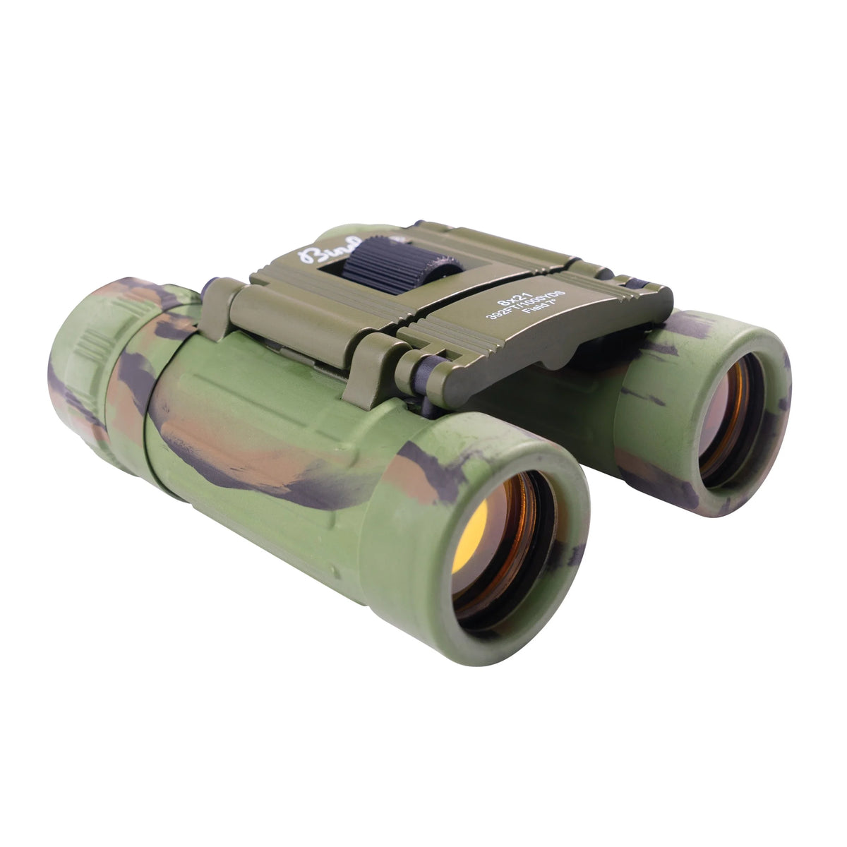 Camouflage Compact 8 x 21 Binoculars