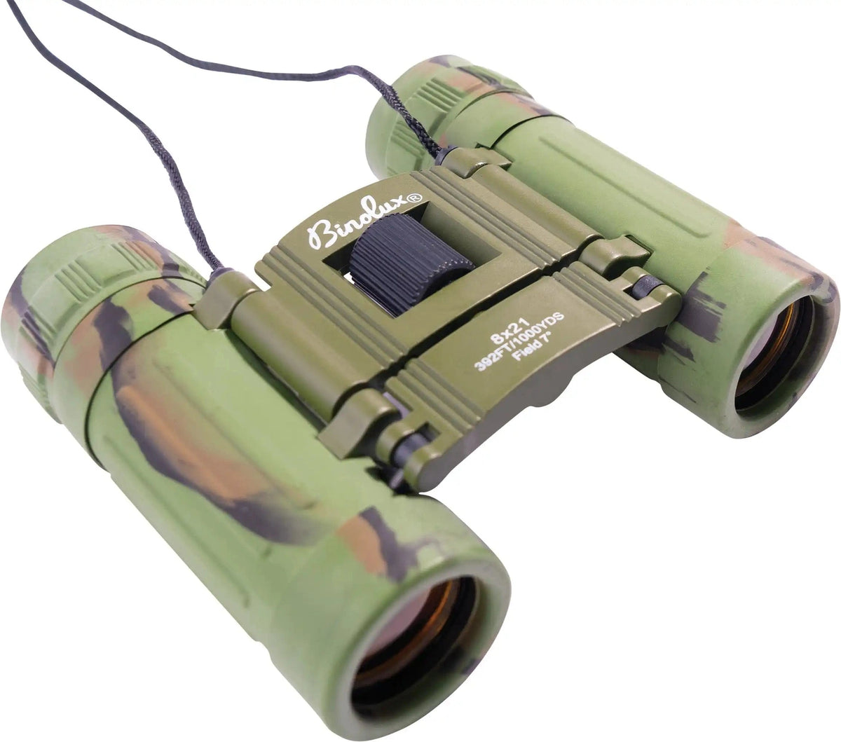 Camouflage Compact 8 x 21 Binoculars