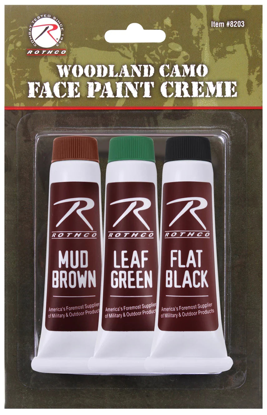 Camouflage Face Paint Creme